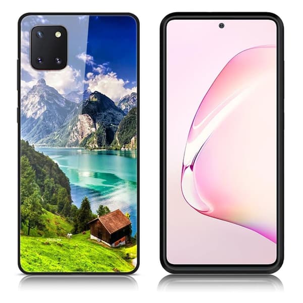 Fantasy Samsung Galaxy Note 10 Lite deksel - Mountain og River Multicolor