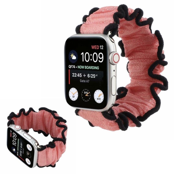 Apple Watch Series 6 / 5 44mm hårbånd med tema - Lyserød Pink