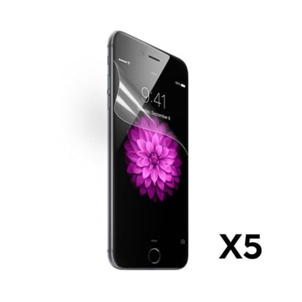 Displayskydd Til iPhone 6 Plus - 5 Stycken Transparent