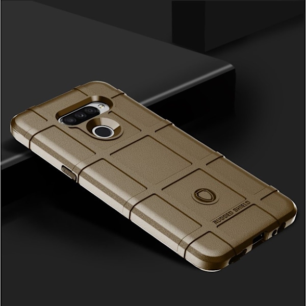Rugged Shield LG K50S skal - Brun Brun
