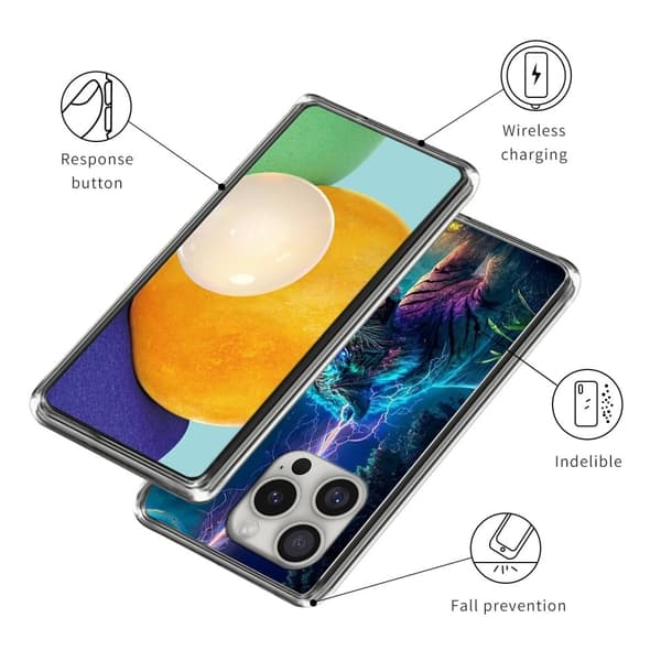 Vibe iPhone 16 Pro Max cover - Lyn Tiger Blue