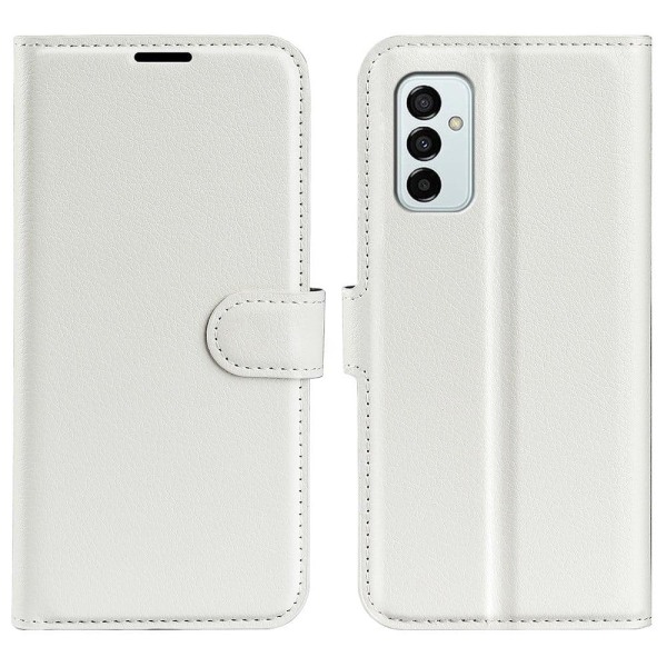 Klassisk Samsung Galaxy M23 flip etui - Hvid White