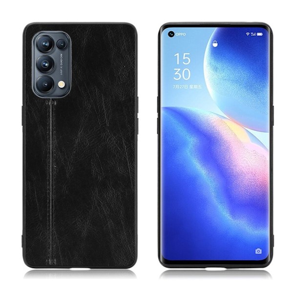 Carbon Shield Oppo Reno5 Pro 5G etui - sort Black