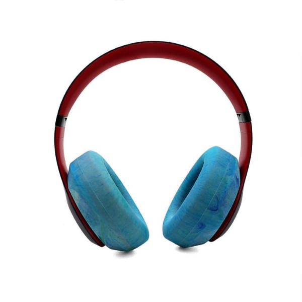 1 Pair Beats Studio 3.0 stylish silicone ear pad cushion - Blue Blå