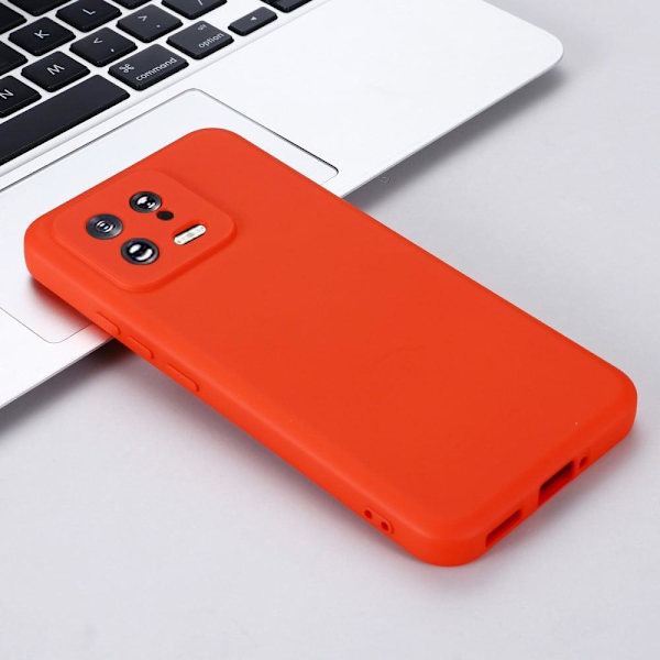 Matta nestesilikoninen kuori Xiaomi 13 - Punainen Red