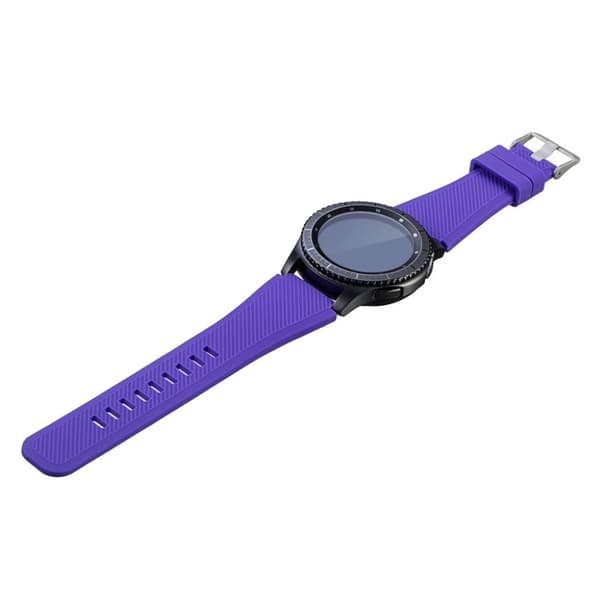 Samsung Gear S3 Frontier klockarmband silikon - Lila Lila
