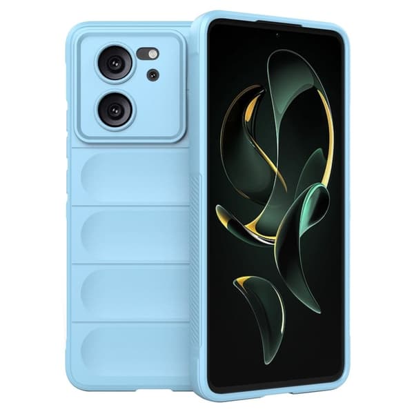 Blødt grebsformet cover til Xiaomi Redmi K60 Ultra - Blå Blue