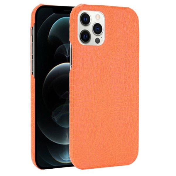 Croco iPhone 12 Pro Max skal - Orange Orange