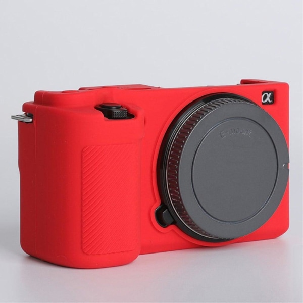 Sony ZV-E10 silicone cover - Red Röd