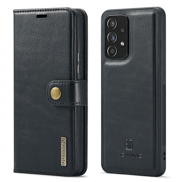 DG.MING Samsung Galaxy A53 5G 2-i-1 etui med pung - Sort Black