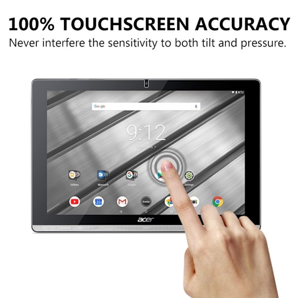 Acer Iconia One 10 - B3-A50 tempred glass screen protector Transparent
