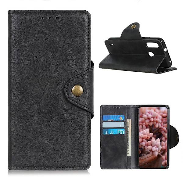Alpha Motorola Moto E7 Power Flip Etui - Sort Black