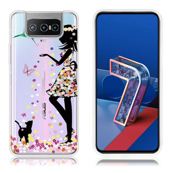 Deco Asus Zenfone 7 Pro skal - Skönhet multifärg