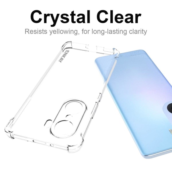 ENKAY clear drop-proof case for Honor 60 Pro Transparent