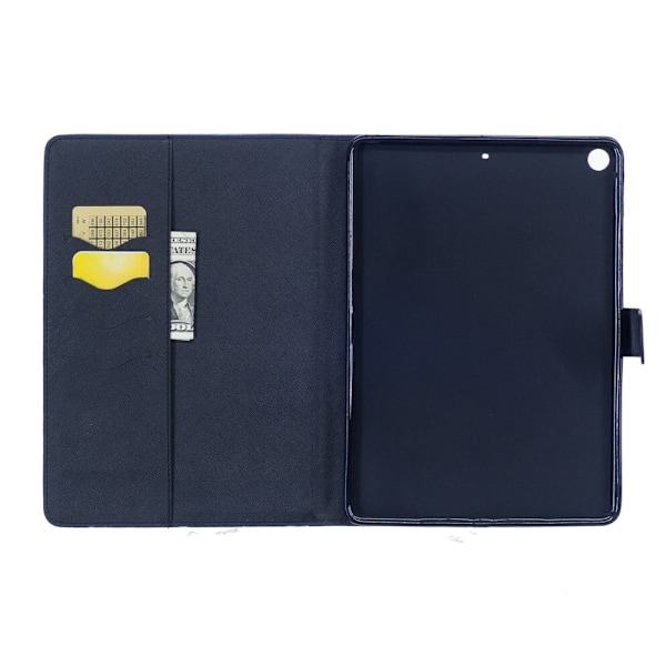 iPad (2017) Smagsfuldt og smukt etui - Motto Blue