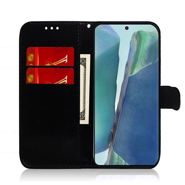 Mirror Samsung Galaxy Note 20 Flip Etui - Sort Black