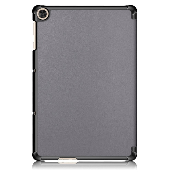 Tri-fold läderfodral för Huawei MatePad T10 - Grå Silvergrå