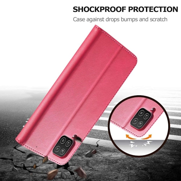 LC.IMEEKE Samsung Galaxy M53 5G flip etui - Rød Red