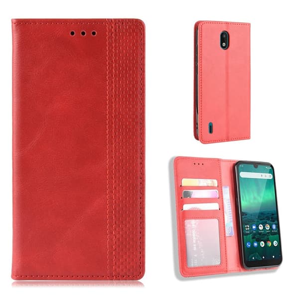 Bofink Vintage Nokia 1.3 veske - Rød Red