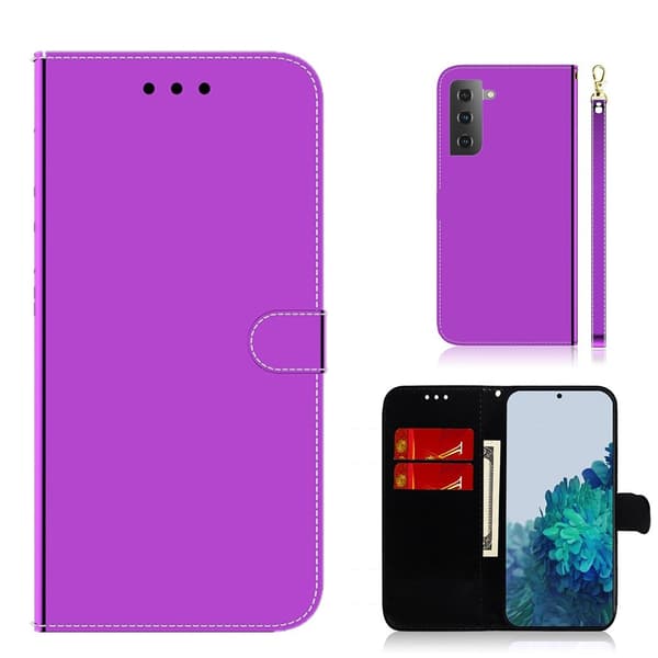 Mirror Samsung Galaxy S21 Plus 5G fodral - Lila Lila