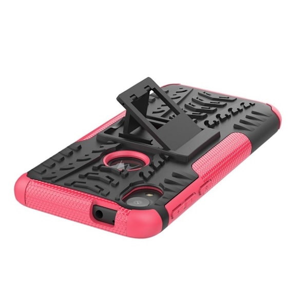Offroad Motorola Moto E6 kuoret - Ruusu Pink