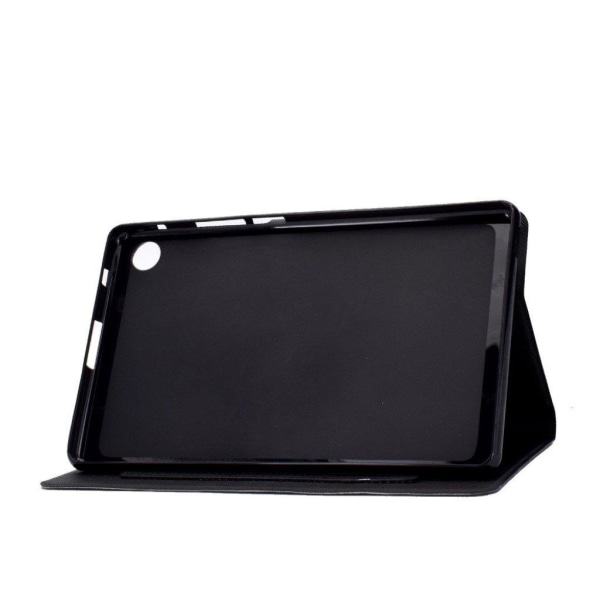 Lenovo Tab M10 FHD Plus beautiful pattern leather case - Tiger Black