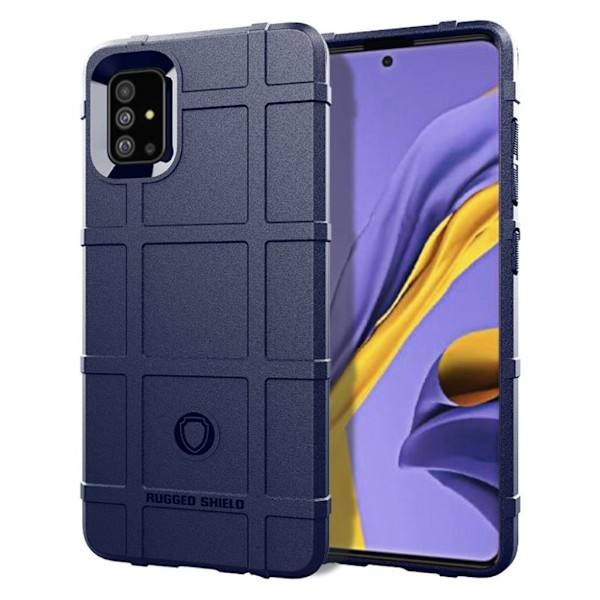 Rugged Shield Samsung Galaxy A51 skal - Blå Blå