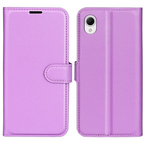 Klassisk Samsung Galaxy A23e Flip Etui - Lilla Purple