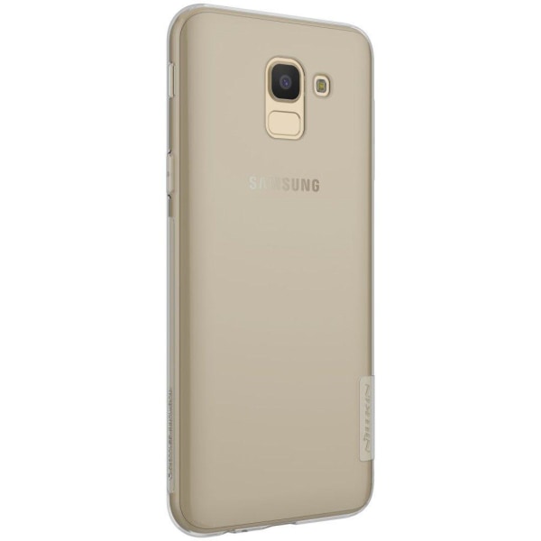NILLKIN Nature Samsung Galaxy J6 (2018) beskyttelsesetui i silok Silver grey