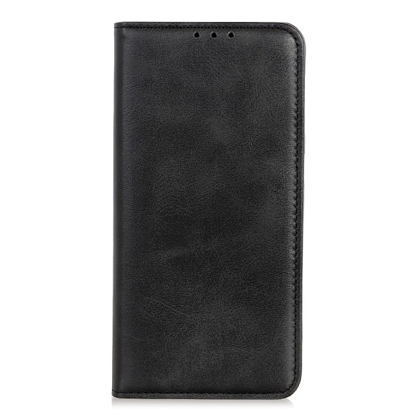 Äkta läder Samsung Galaxy S22 Plus fodral - Svart Svart