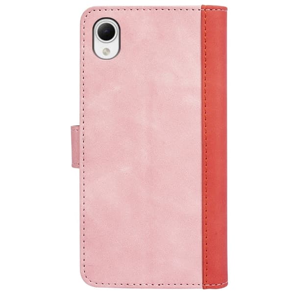 Tofarget lærdeksel for Samsung Galaxy A23e - Rosa Pink