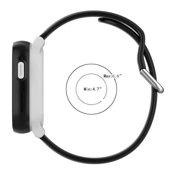 Xplora X6 Play Silicone Sport Bands 20mm Replacement Watch Strap - Hvid White