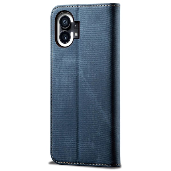 Jeans Nothing Phone (1) Flip Etui - Blå Blue