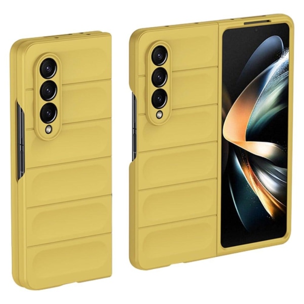 Soft gripformed cover for Samsung Galaxy Z Fold4 - Yellow Yellow