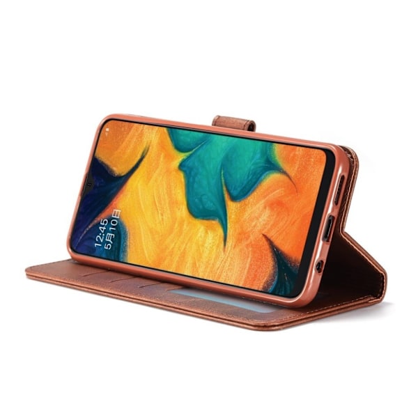 LC.IMEEKE Samsung Galaxy A20e Flip Etui - Kaffe Brown