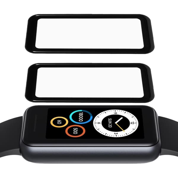 2 stk Realme Band 2 PMMA klar skjermbeskytter Transparent