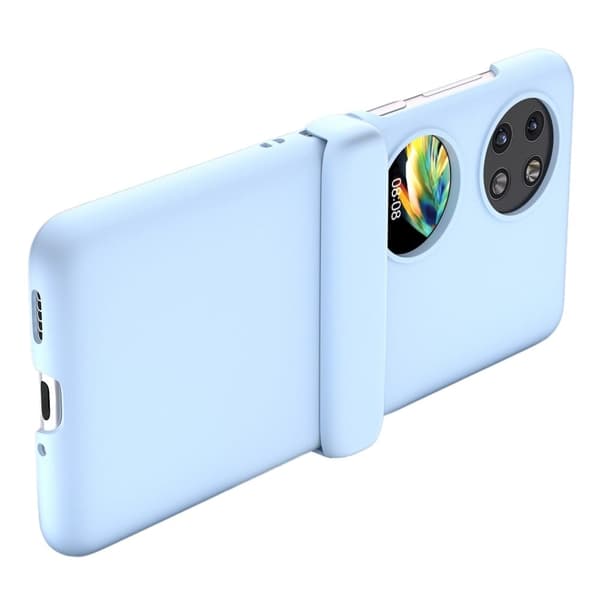 Til Huawei Pocket 2 Hard PC Case Multifunction Hinge Protection Slim Phone Cover - Babyblå Blue