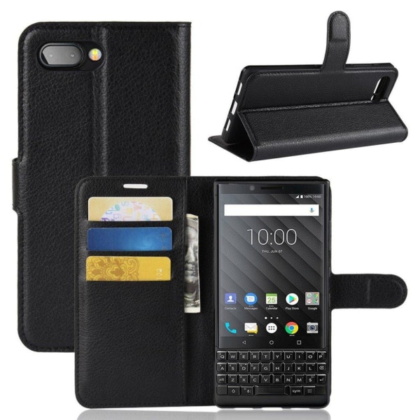 Classic BlackBerry KEY2 etui – Sort Black