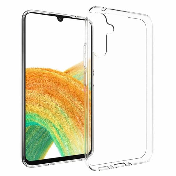 Erittäin ohut läpinäkyvä kotelo Samsung Galaxy A34 5G:lle Transparent