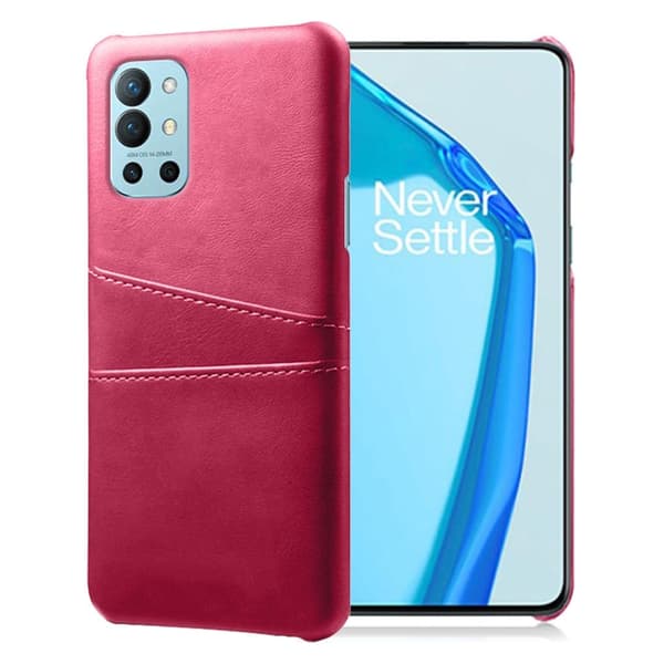 Dual Card Etui OnePlus 9R - Rose Pink