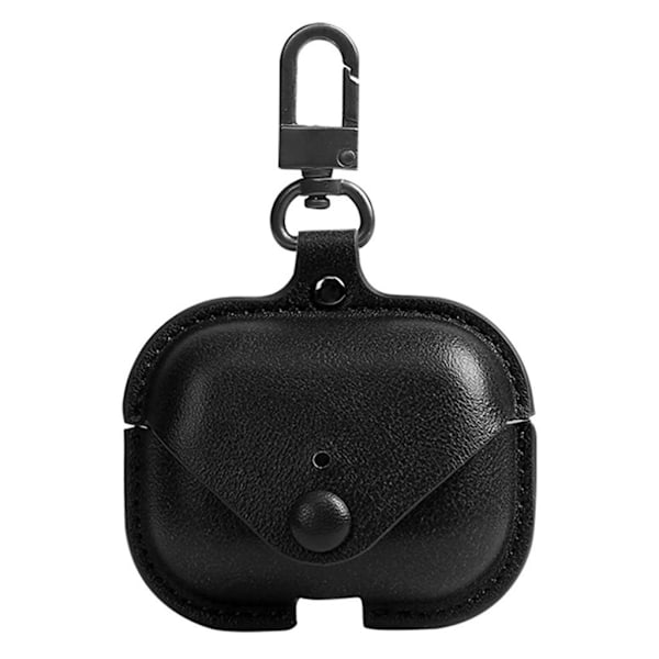AirPods Pro holdbart læder etui - Sort Black