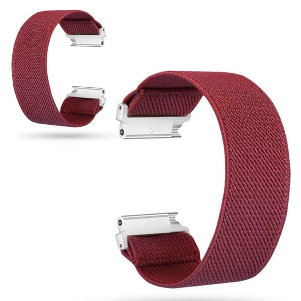 Solid color nylon watch band for Huawei watch - Wine Red Röd