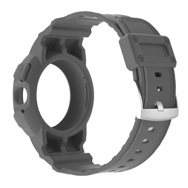 Google Pixel Watchin integroitu suojus ja hihna - Harmaa Silver grey