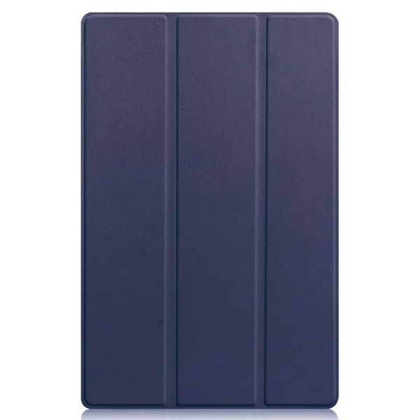 Lenovo Tab P11 tri-fold läderfodral - Mörkblå Blå