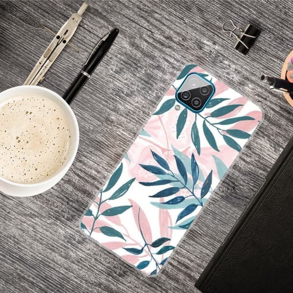 Deco Samsung Galaxy A12 5G skal - Grönt Blad Grön