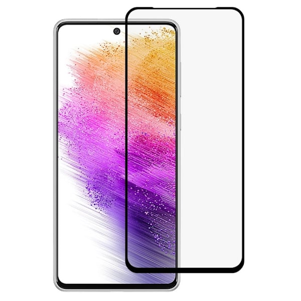 Samsung Galaxy A73 kosketusherkkä ja temperoitu suojalasi Transparent