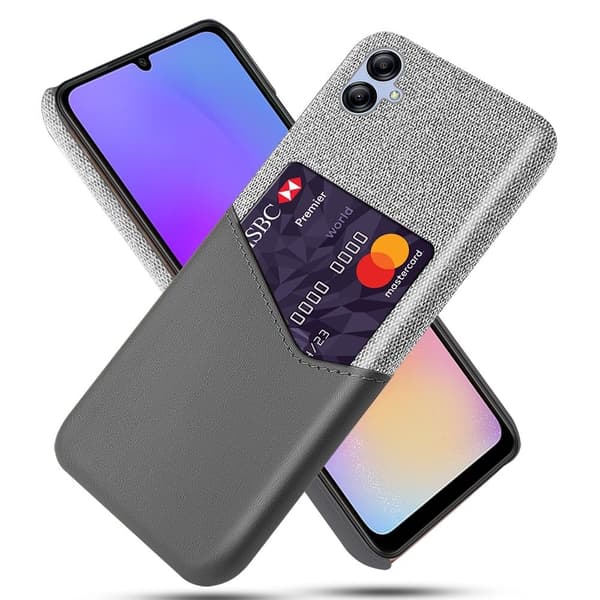 Bofink Samsung Galaxy A05 kortskal - Silver/Grå Silvergrå