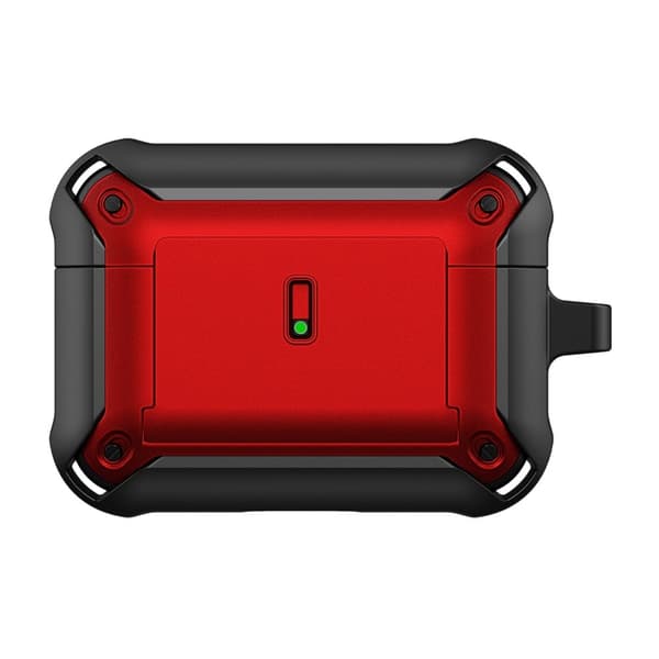 AirPods Pro dobbeltfarvet cover - Sort / Rød Red