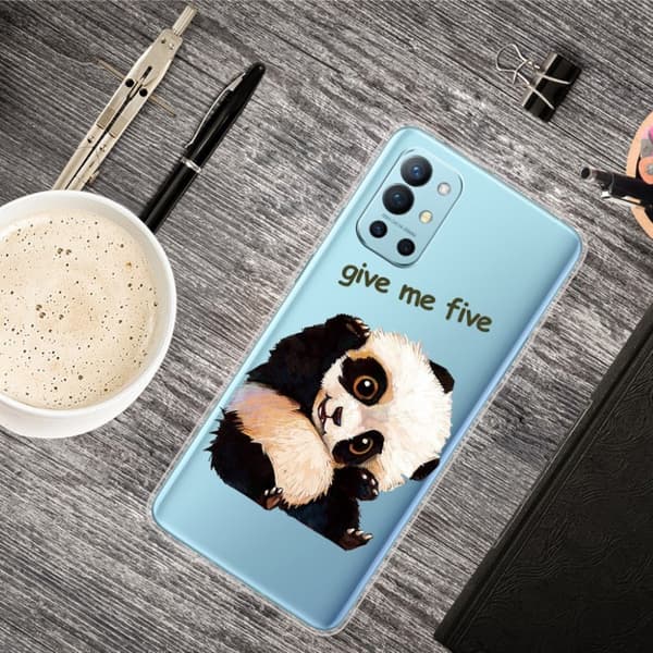 Deco OnePlus 9R Etui - Panda Black