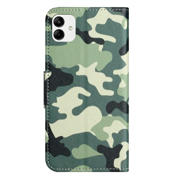 Wonderland Samsung Galaxy A04e Flip Etui - Camouflage Green